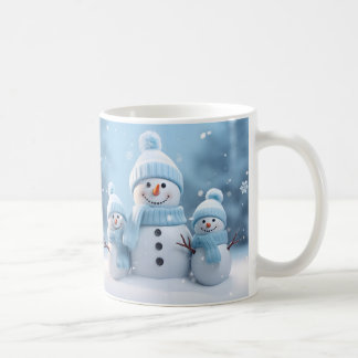 Cute Christmas Snowman Mug | Cozy Winter Mug Koffiemok