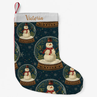 Cute Christmas Snowman Stocking Kleine Kerstsok