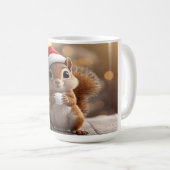 Cute Christmas Squirrel Holiday Mug Koffiemok (Voorkant rechts)