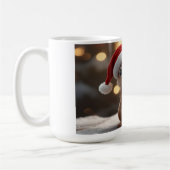 Cute Christmas Squirrel Holiday Mug Koffiemok (Links)
