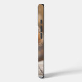 Cute Christmas Squirrel iPhone 16 Case (Achterkant / Links)