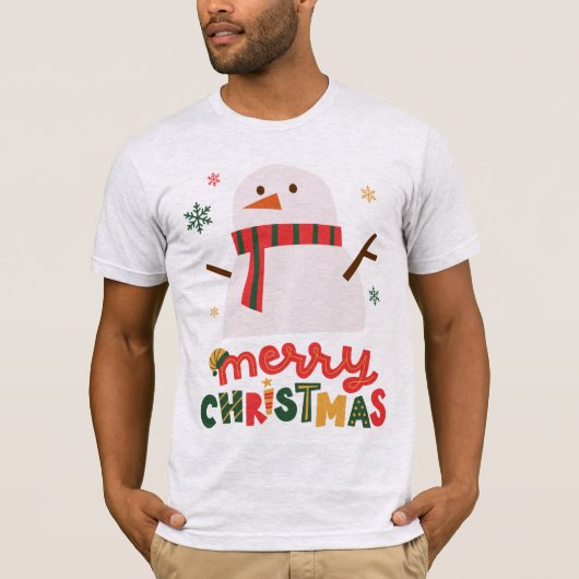 Cute Christmas T-shirt (Voorkant)