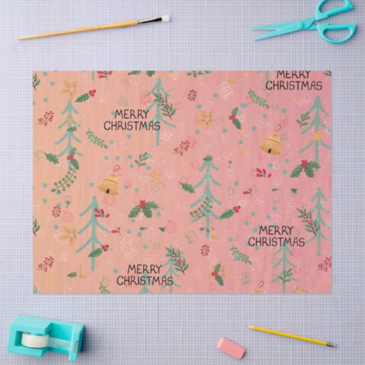 Cute Christmas Tissuepapier (Craft)