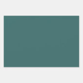 Cute Christmas Trees Presents Retro Pattern Inpakpapier Vel (Voorkant 3)