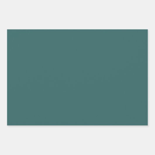 Cute Christmas Trees Presents Retro Pattern Inpakpapier Vel (Voorkant 3)