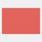 Cute Christmas Trees Presents Retro Pattern Inpakpapier Vel (Voorkant 2)