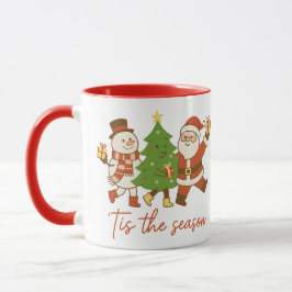 Cute Christmas Trio – ’Tis the Season Mok