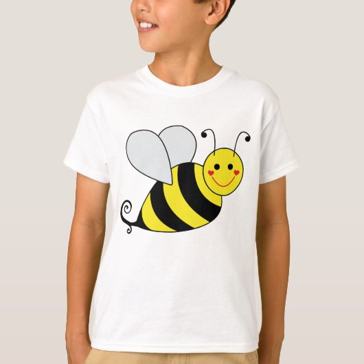 Cute Chubby Bumble Bee T-shirt (Voorkant)