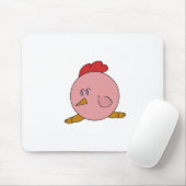 Cute Chubby Chicken Muismat (Met muis)