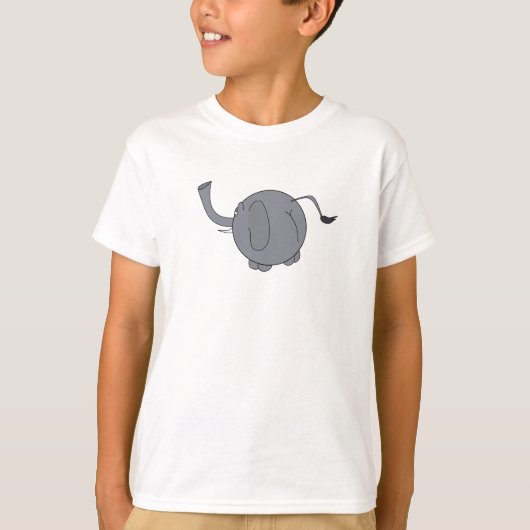 Cute Chubby Elephant T-shirt (Voorkant)