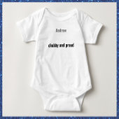 Cute Chubby en Proud Romper