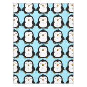 Cute Chubby Penguin Afbeelding Pattern Tafelkleed (Voorkant)