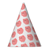 Cute Chubby Pig Party Petten Feesthoedjes (Rechts)
