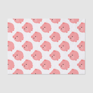 Cute Chubby Pig-weefselpapier Tissuepapier