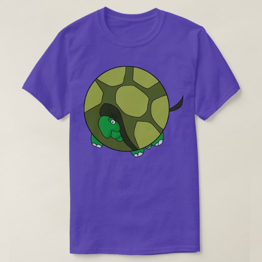 Cute Chubby Turtle T-shirt (Design voorkant)