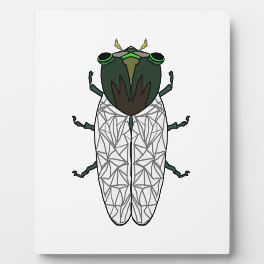 Cute Cicada Fotoplaat (Voorkant)