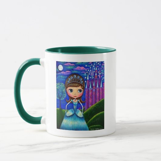 Cute Cinderella Doll Wearing Tiara Castle Mok (Links)