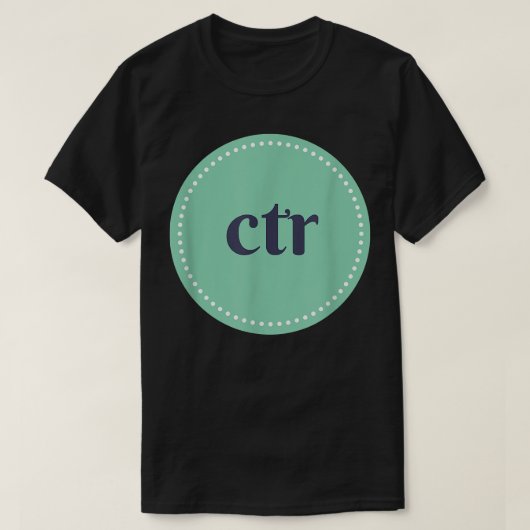 Cute Circle LDSMormon T-shirt (Design voorkant)