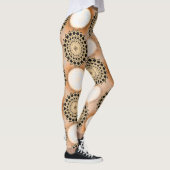 Cute Circulaire Broeken Lang Leggings (Rechts)