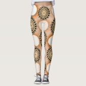 Cute Circulaire Broeken Lang Leggings (Voorkant)