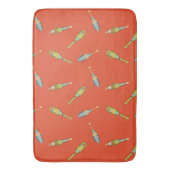 Cute Circus Juggling Stick Red Bathmat Rug Badmat (Voorkant Verticaal)