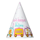 Cute Circus Party Pet Feesthoedjes (Voorkant)