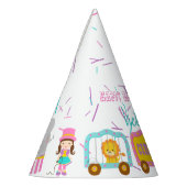Cute Circus Party Pet Feesthoedjes (Links)