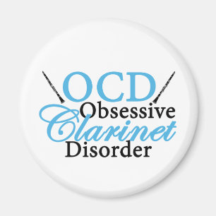 Cute Clarinet Magneet