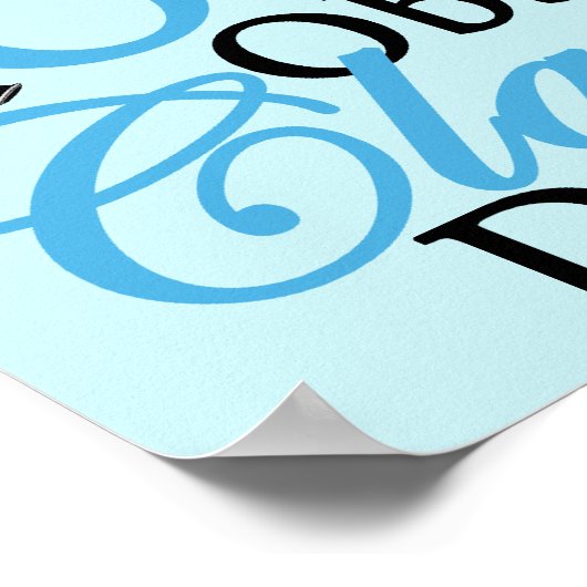 Cute Clarinet Poster (Hoek)