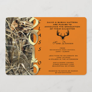 Cute Classic Elegant 2015 Afstuderen Invitation Kaart