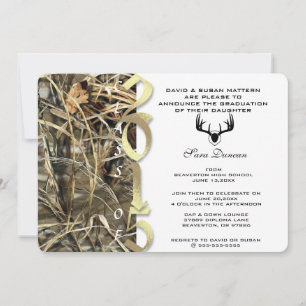 Cute Classic Elegant 2015 Afstuderen Invitation Kaart