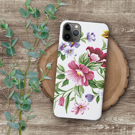 Cute Classic   Floral Pattern Case-Mate iPhone Case