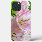 Cute Classic  Pastel Pink White Flowers Case-Mate iPhone Case (Achterkant)