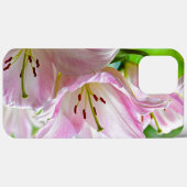 Cute Classic  Pastel Pink White Flowers Case-Mate iPhone Case (Achterkant (horizontaal))