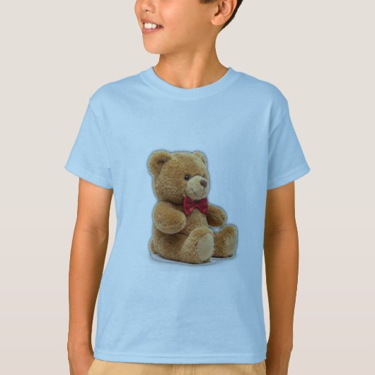 Cute Classic Teddy Bear Art Kids' T-Shirt (Voorkant)