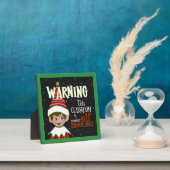 Cute Classroom Surveillance Elf Fotoplaat (Insitu)