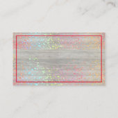 Cute Cleaning Maid Housecleaning Service Visitekaartje (Achterkant)