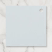 Cute Cloud baby shower Bedankjes Labels (Achterkant)