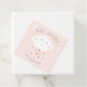 Cute Cloud baby shower Bedankjes Labels (In situ)