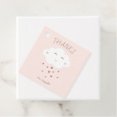 Cute Cloud baby shower Bedankjes Labels (In situ)