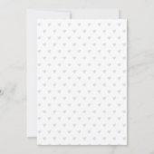 Cute Cloud Baby Shower-uitnodiging Kaart (Achterkant)
