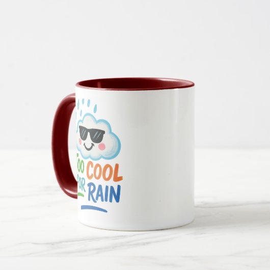 Cute Cloud Double-Sided Combo Mug Mok (Voorkant links)