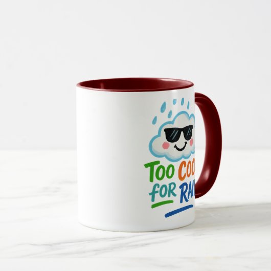 Cute Cloud Double-Sided Combo Mug Mok (Voorkant rechts)