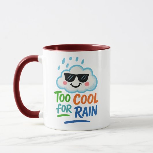 Cute Cloud Dubbelzijdige Combo Mok (Links)