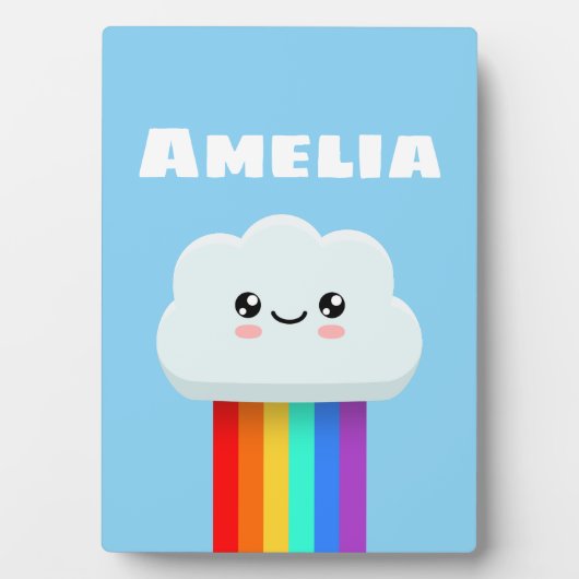 Cute cloud fotoplaat (voorkant)