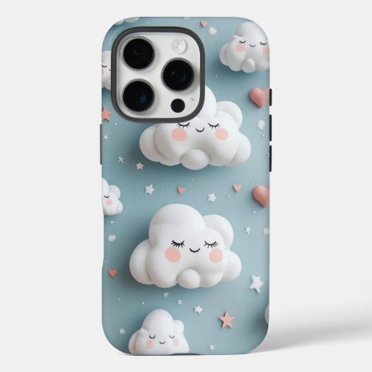 Cute Cloud Phonehoes ☁️💙 Case-Mate iPhone Case (Achterkant)