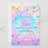 Cute Cloud, Stars, Sweet Baby Dye Baby shower Kaart (Voorkant)