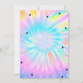 Cute Cloud, Stars, Sweet Baby Dye Baby shower Kaart (Achterkant)