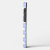 Cute Clouds White op blauw Case-Mate iPhone Case (Achterkant / Links)