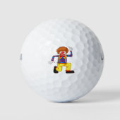 Cute clown golfballen (Voorkant)